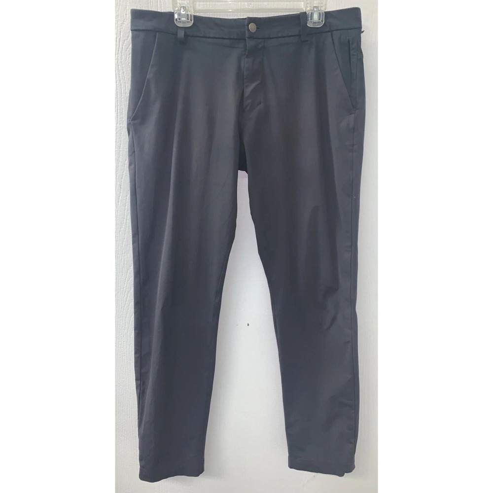 Lululemon Pants Mens 34‎ Gray Commission Warpstream Casual Golf Athleisure